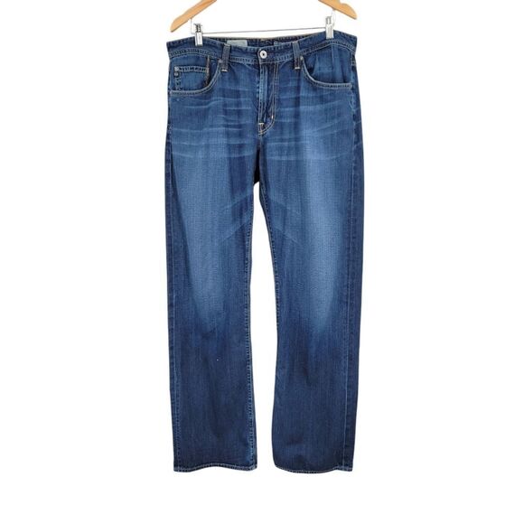 AG Adriano Goldschmied The Hero Relaxed Fit Jeans Men's Size 36×34 Cotton - Picture 2 of 15